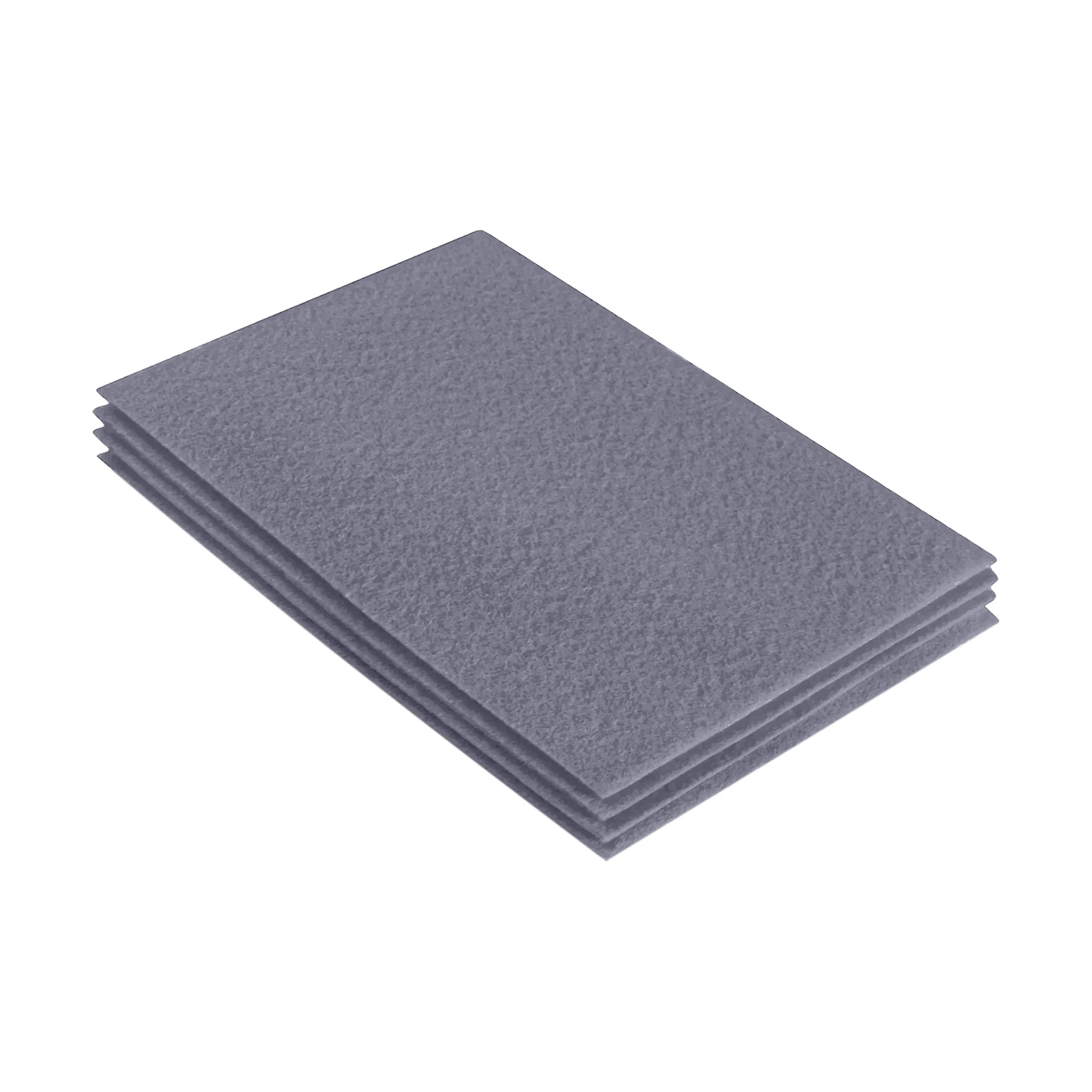 Acrylic Felt 9"X12" Sheet Packs | Grey