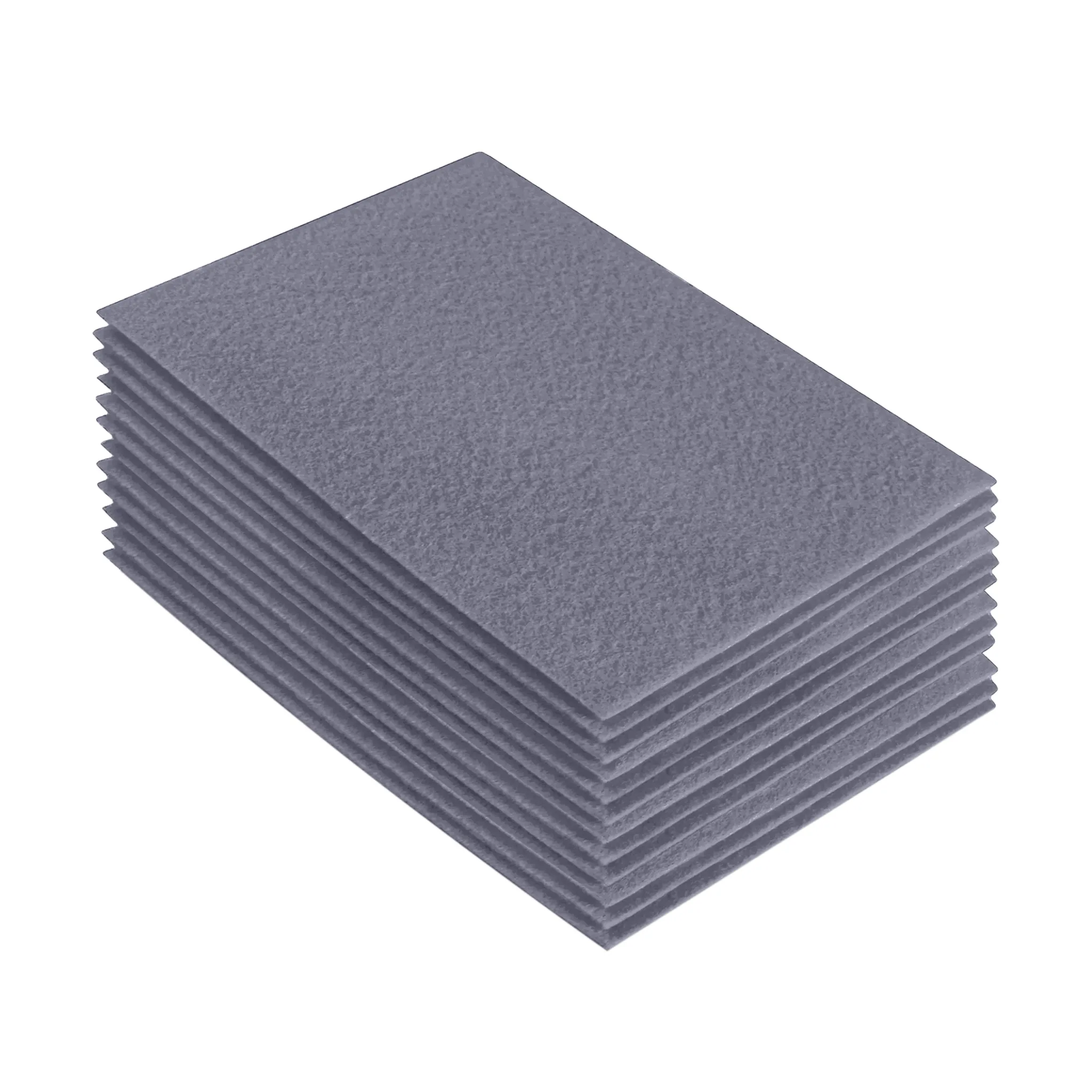 Acrylic Felt 9"X12" Sheet Packs | Grey