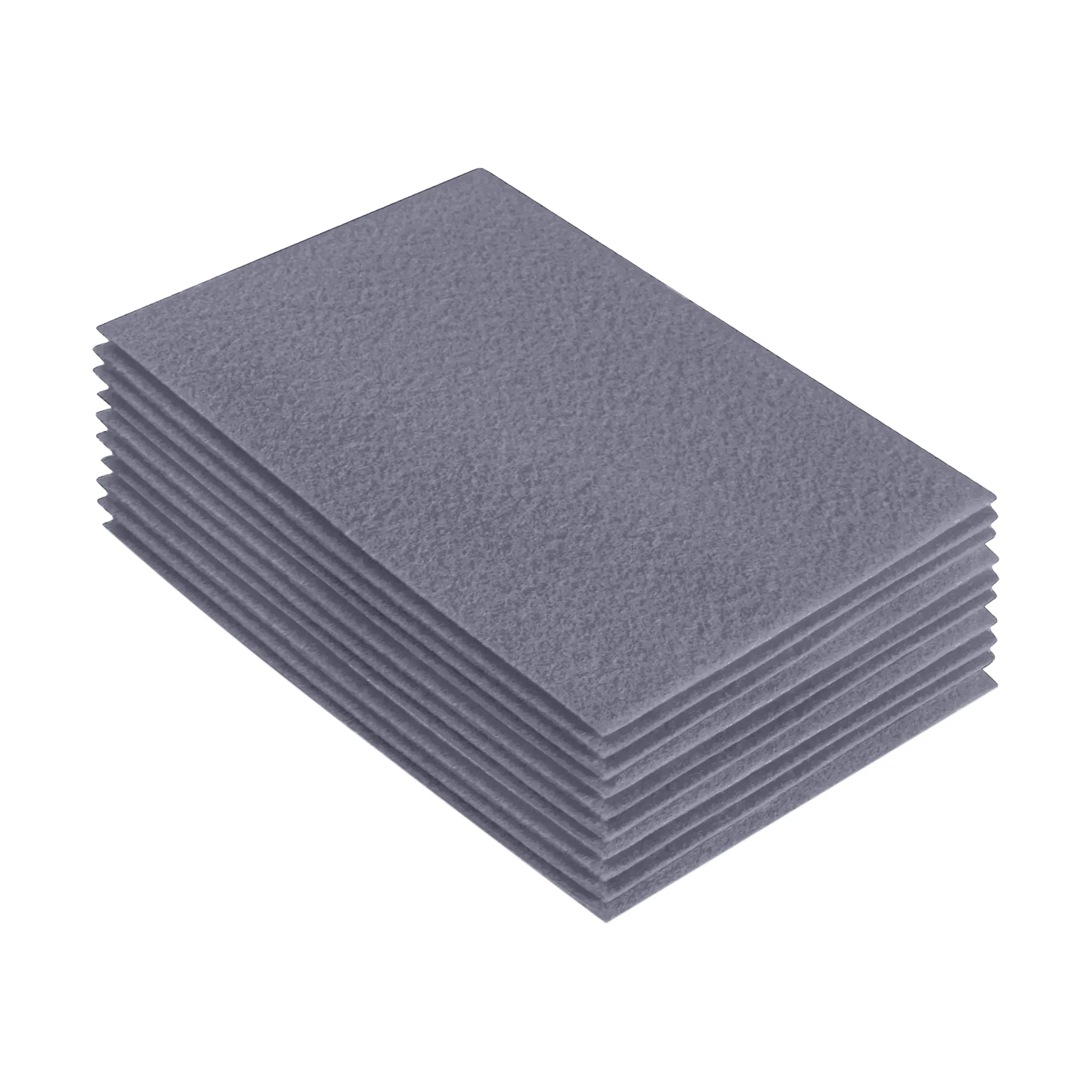 Acrylic Felt 9"X12" Sheet Packs | Grey