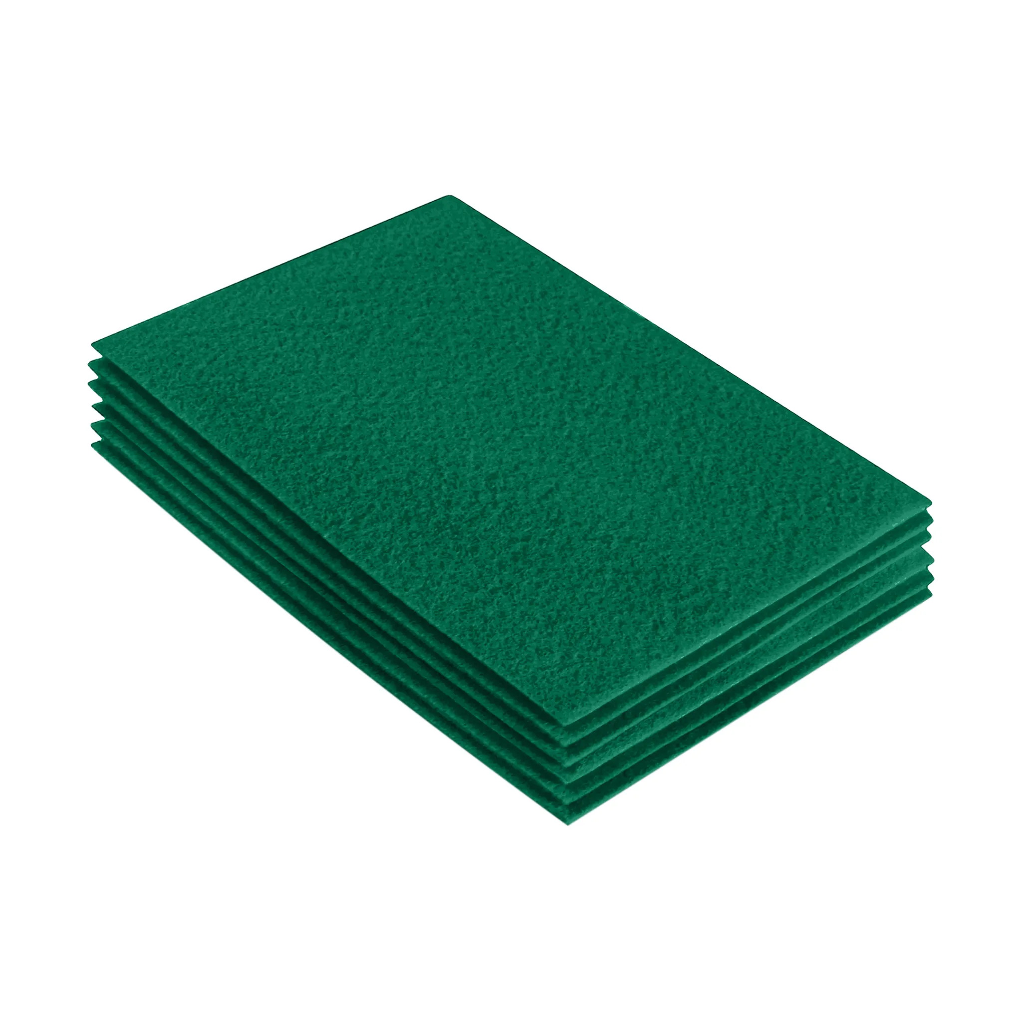 Acrylic Felt 9"X12" Sheet Packs | Kelly Green