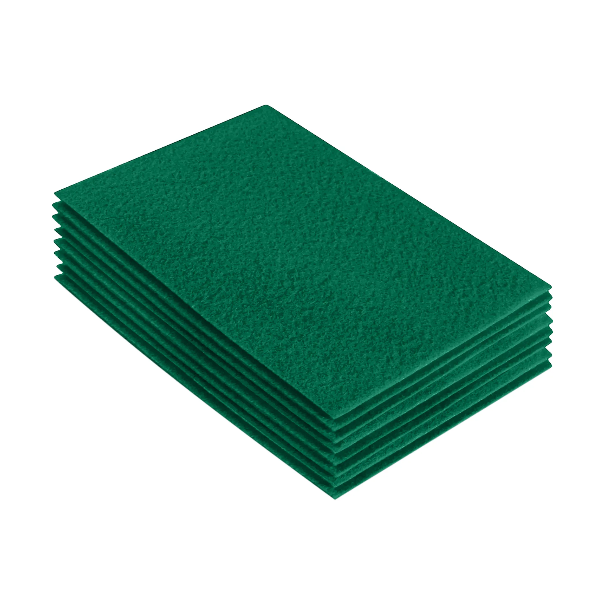 Acrylic Felt 9"X12" Sheet Packs | Kelly Green