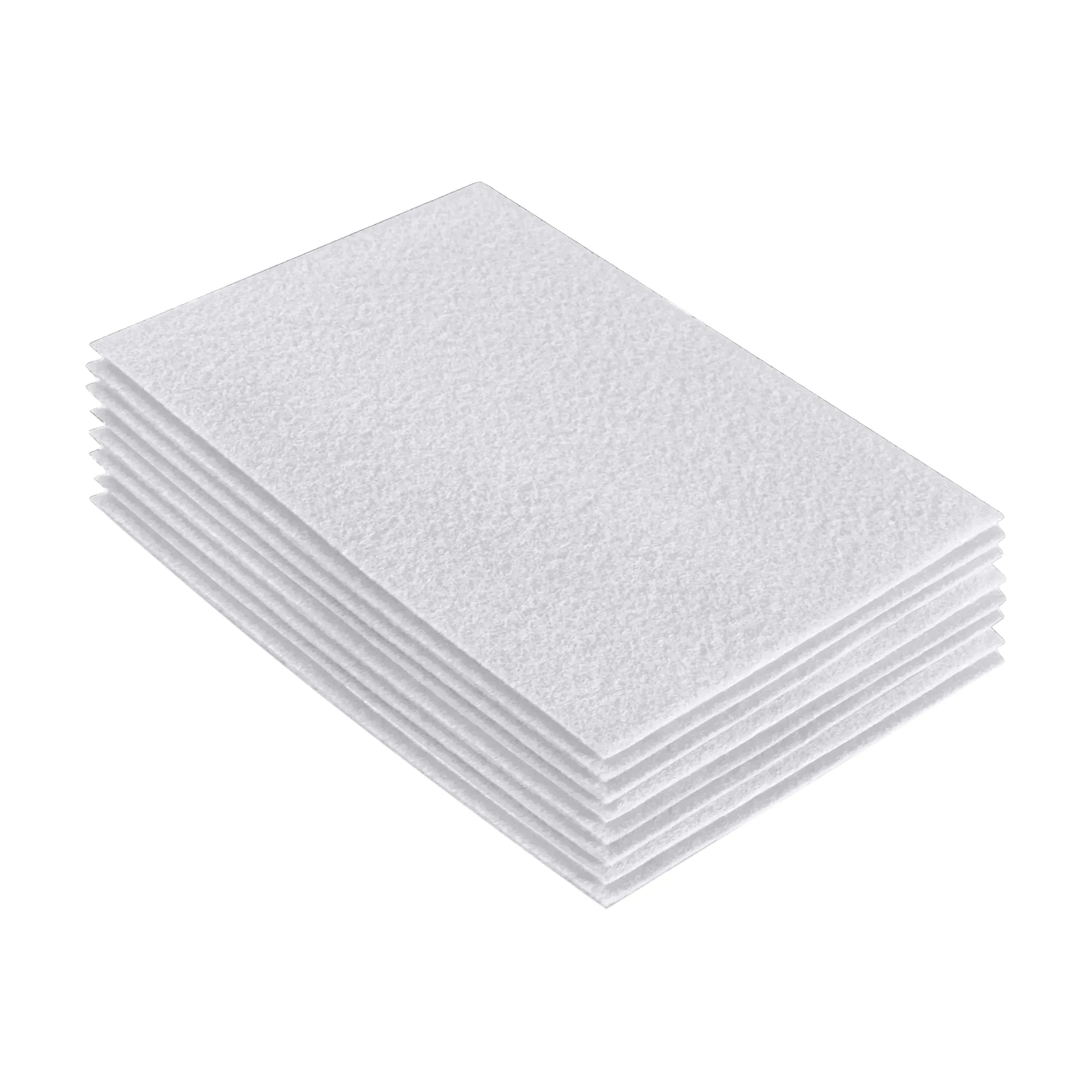 Acrylic Felt 9"X12" Sheet Packs | White