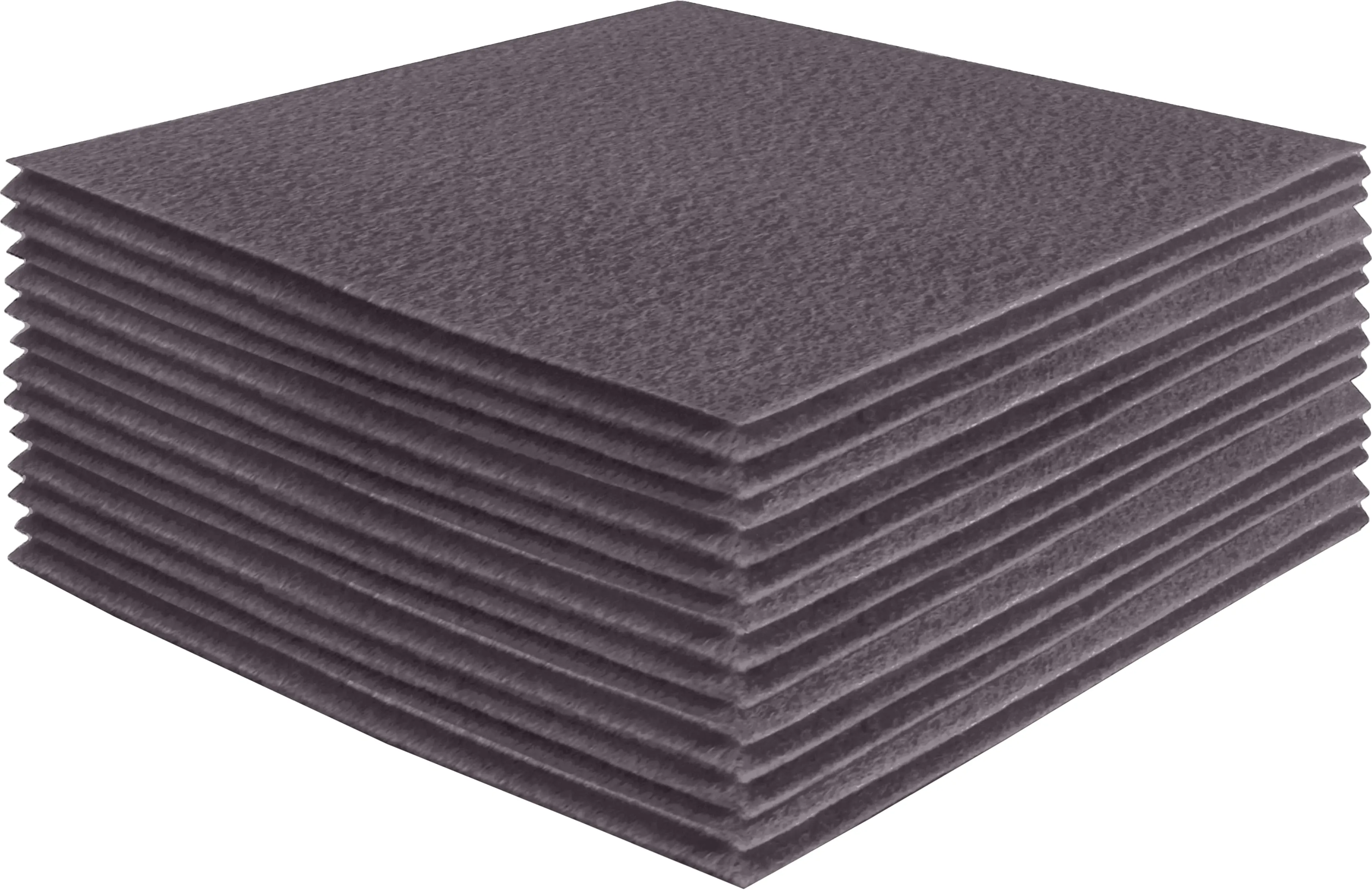 Acrylic Felt Craft Sheet Packs | Platinum Grey