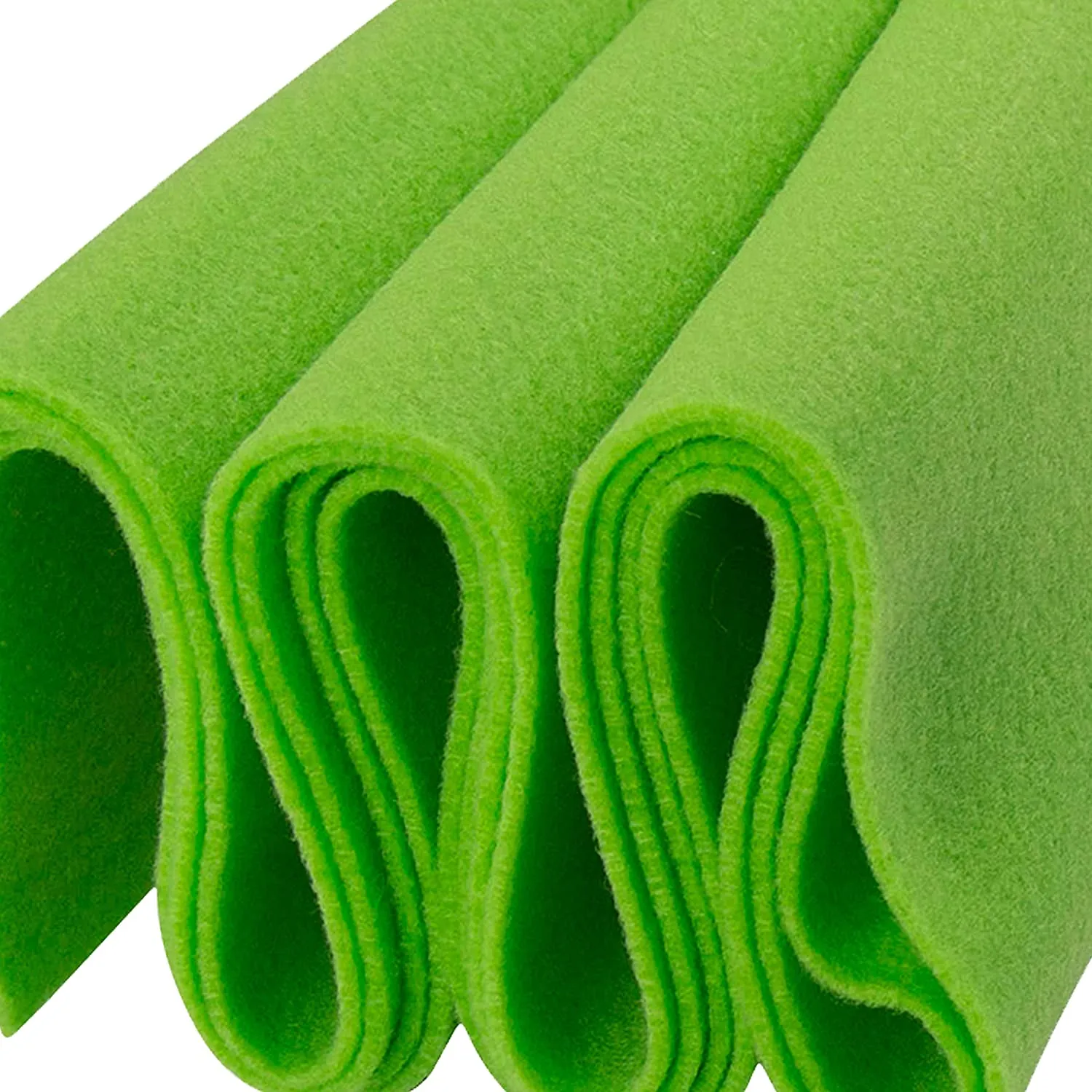 Acrylic Felt Crafting Fabric | Lime