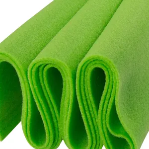 Acrylic Felt Crafting Fabric | Lime