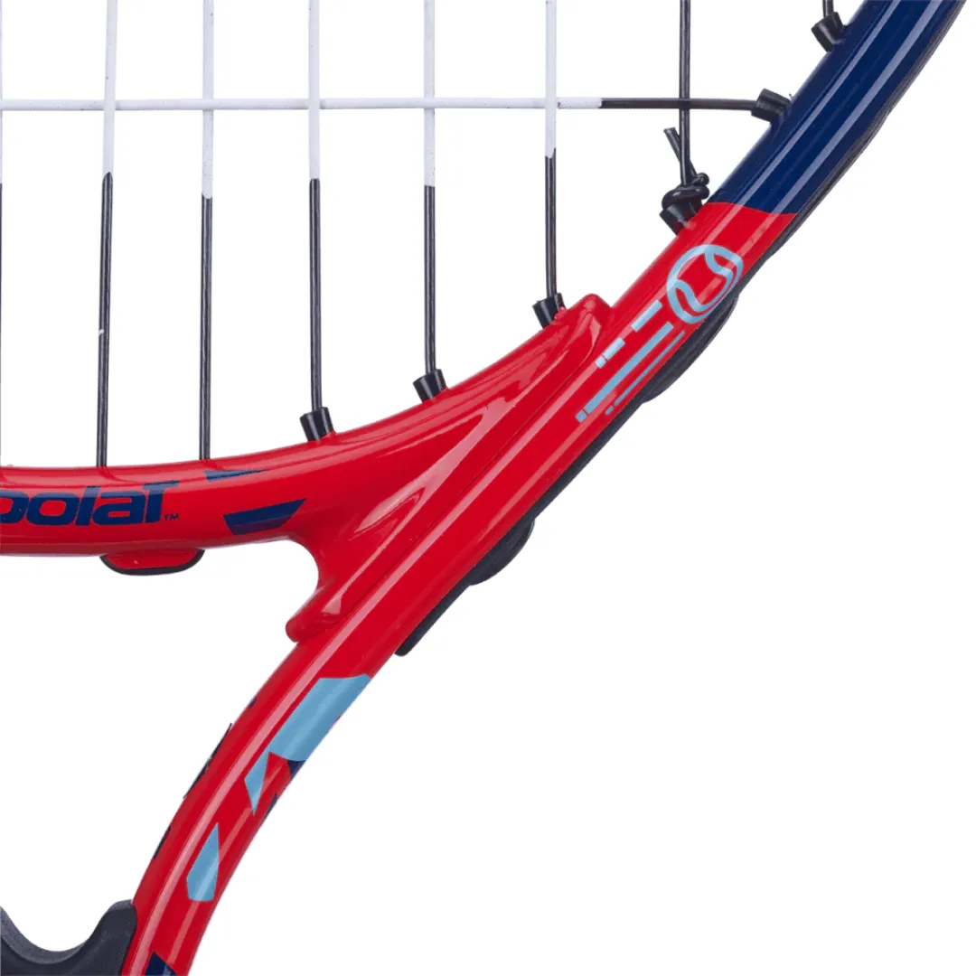 Babolat Ballfighter 19 Prestrung Junior Tennis Racquet [Blue/Red]