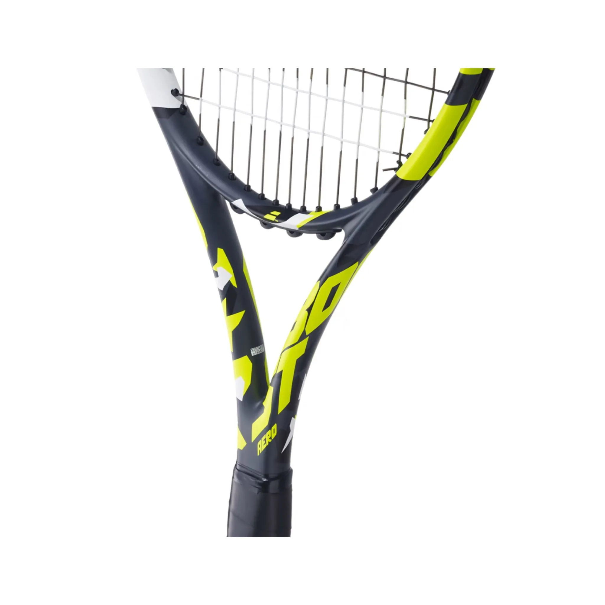 Babolat Boost Aero Strung Tennis Racquet [Grey/Yellow]