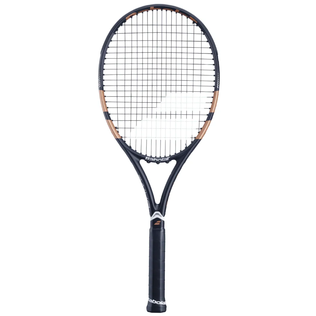 Babolat Drive Black Pre-strung Tennis Racquet [Black]