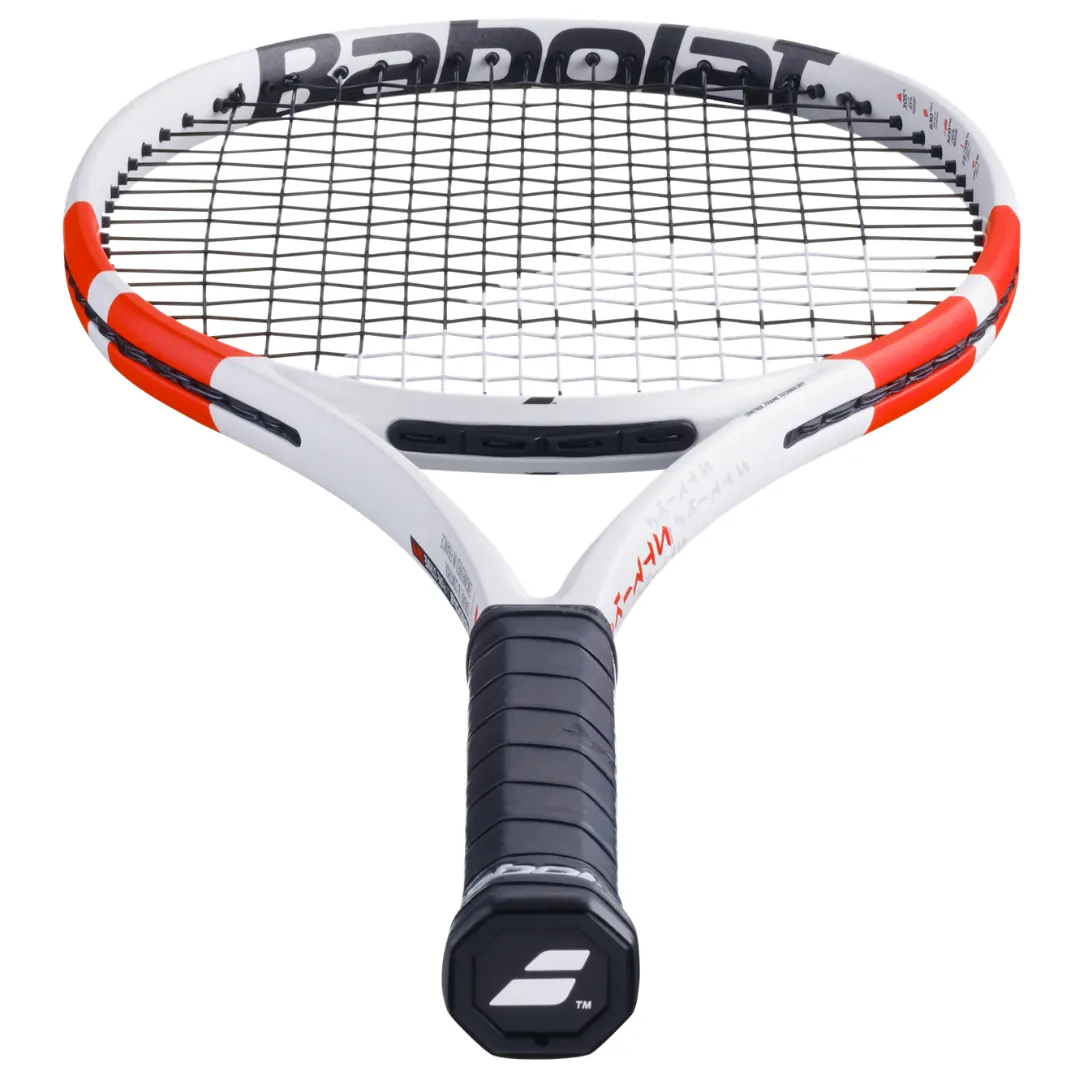 Babolat Pure Strike 98 16/19 Unstrung Tennis Racquet [White/Red/Black]