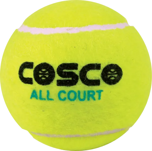 Cosco All Court Tennis Ball, Pack of 3 | KIBI Sports