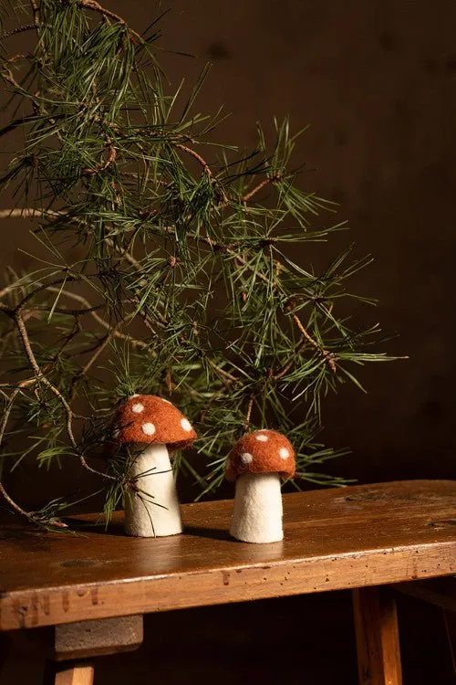 Dotty Felt Mushroom by Muskhane