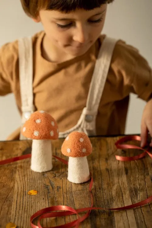 Dotty Felt Mushroom by Muskhane