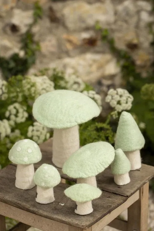 Dotty Felt Mushroom by Muskhane