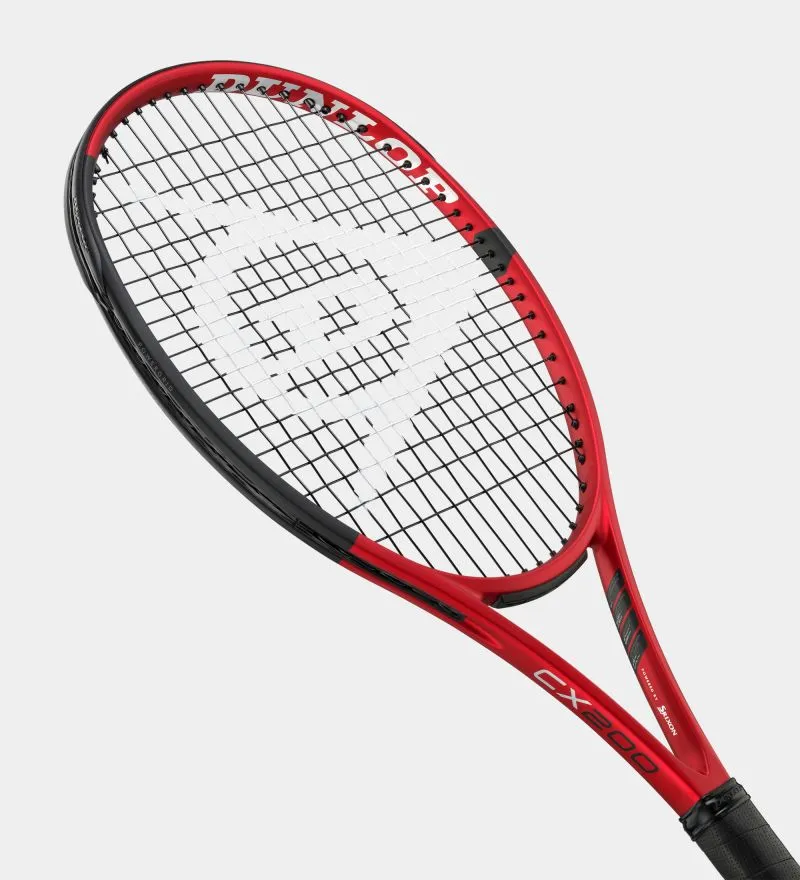 Dunlop CX200 4 3/8 Tennis Racquet - Red/Black