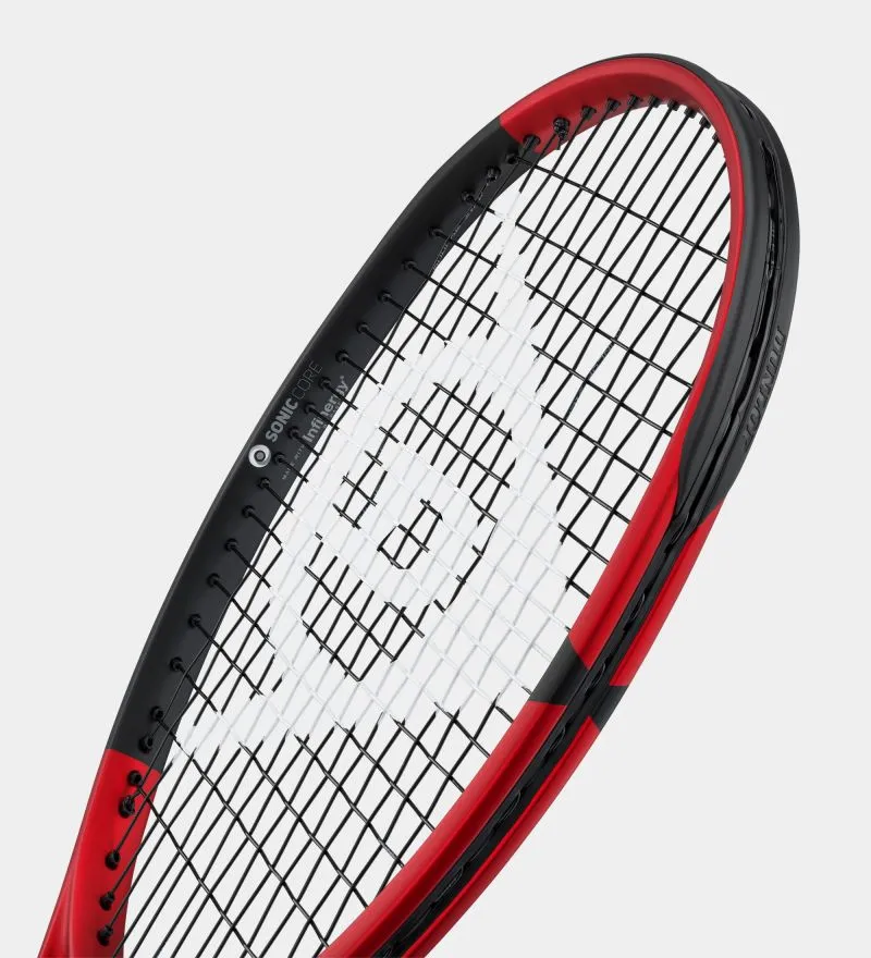 Dunlop CX200 4 3/8 Tennis Racquet - Red/Black