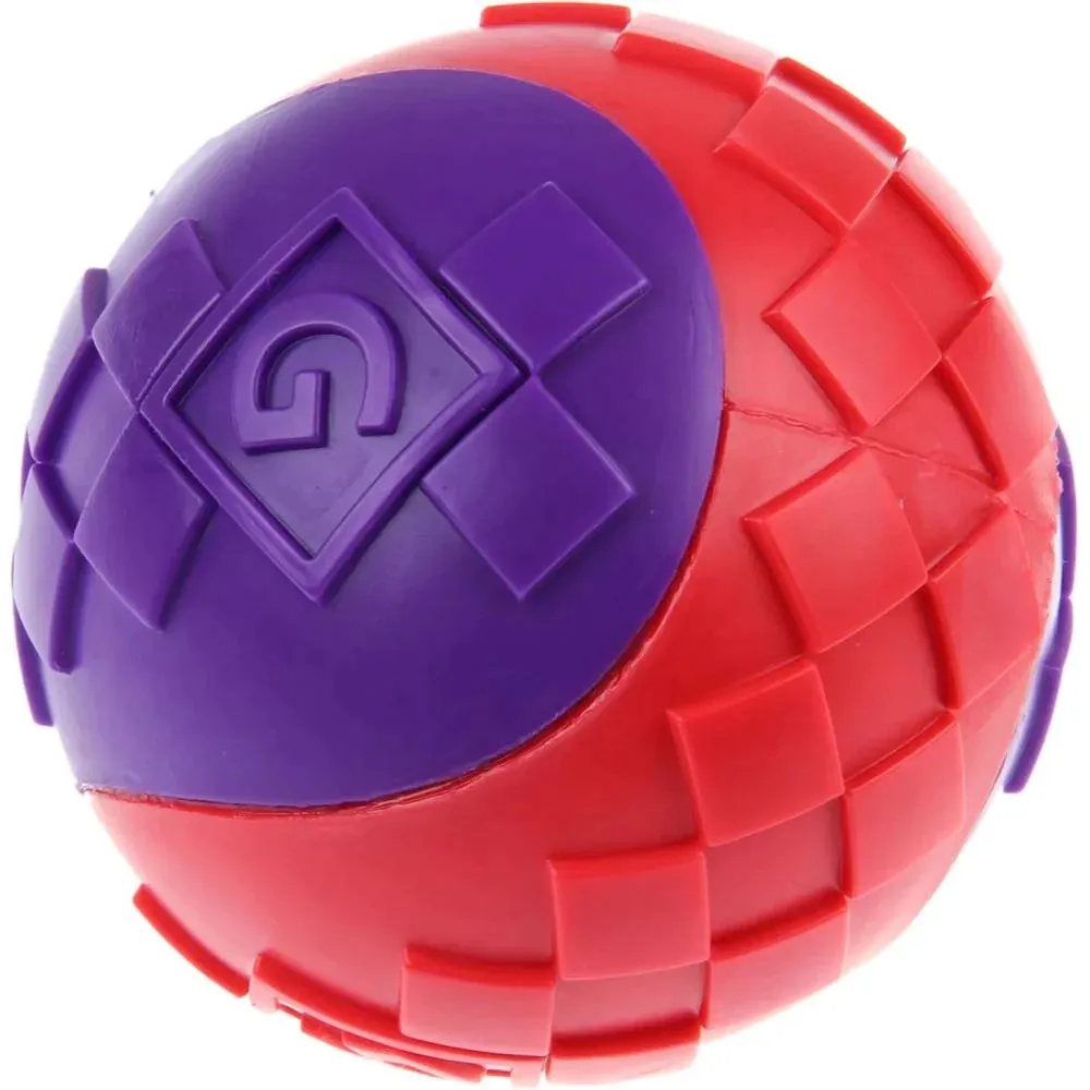 GiGwi Squeaky Ball Dog Toys 2-Pack (Medium)