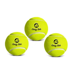 Goofy Tails Tennis Dog Ball | Tennis Ball 3 Ball Combo for All Dog Breed | Dog Toy Ball