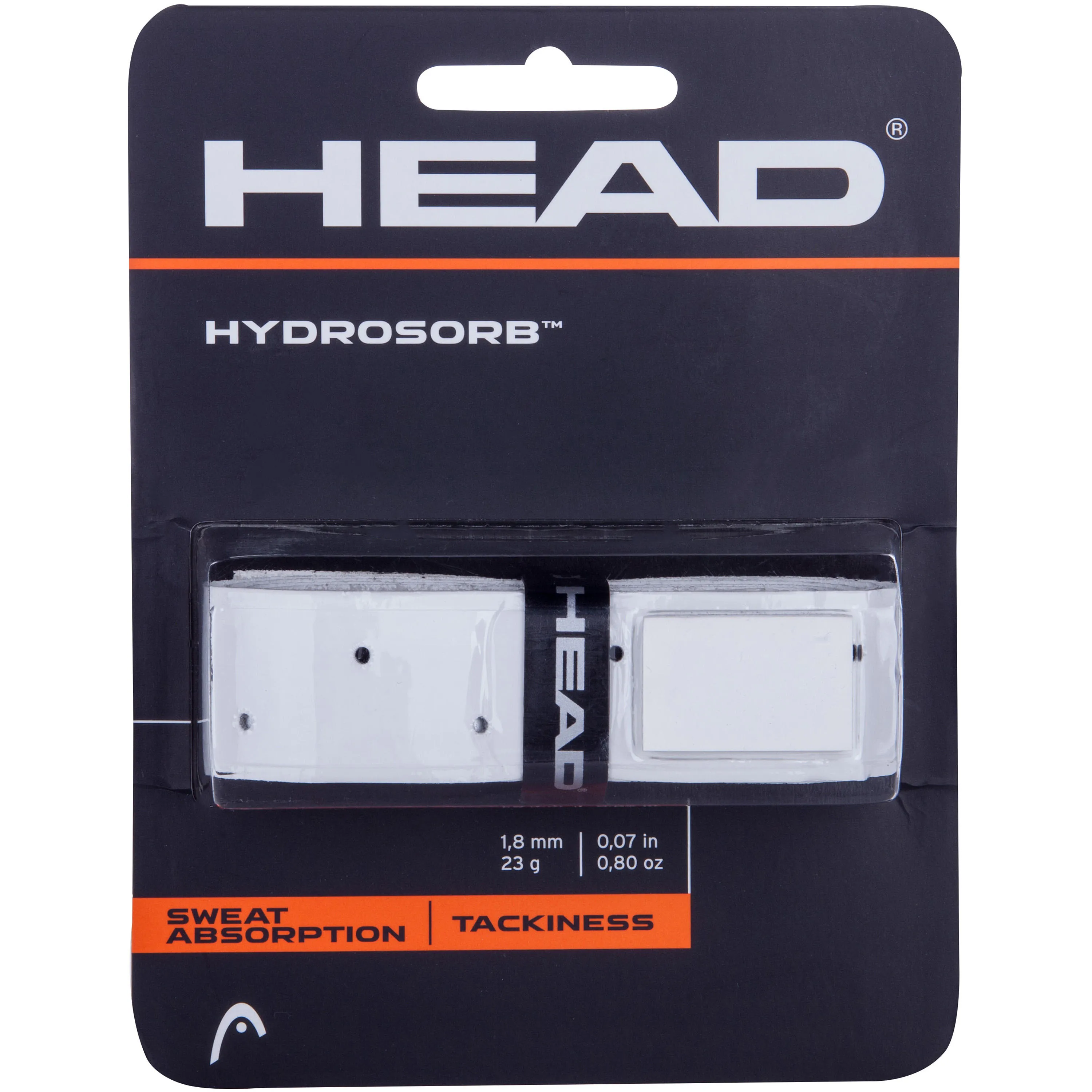 Headband Tennis Hydrosorb Basis Grip white HEAD