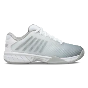 K-Swiss Women's Hypercourt Express 2 Tennis Shoes White Highrise and Silver