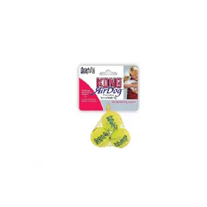 Kong AirDog Squaker Tennis Balls - XSmall 3 Pack