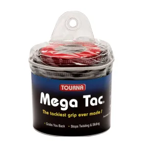 Mega Tac Overgrips (30-Pack) - Black