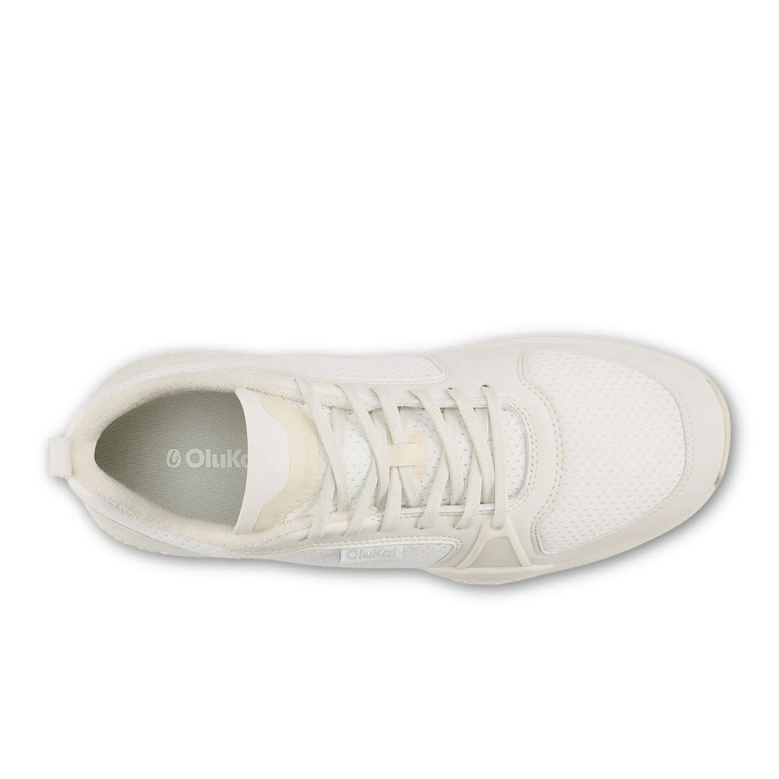 OluKai 'Anau Court Shoe (Women) - Bright White/Bright White