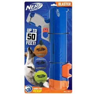 Open Box - NERF 16" Blaster with 2.5" Non-Squeak Tennis Ball Dog Toy - 3pk