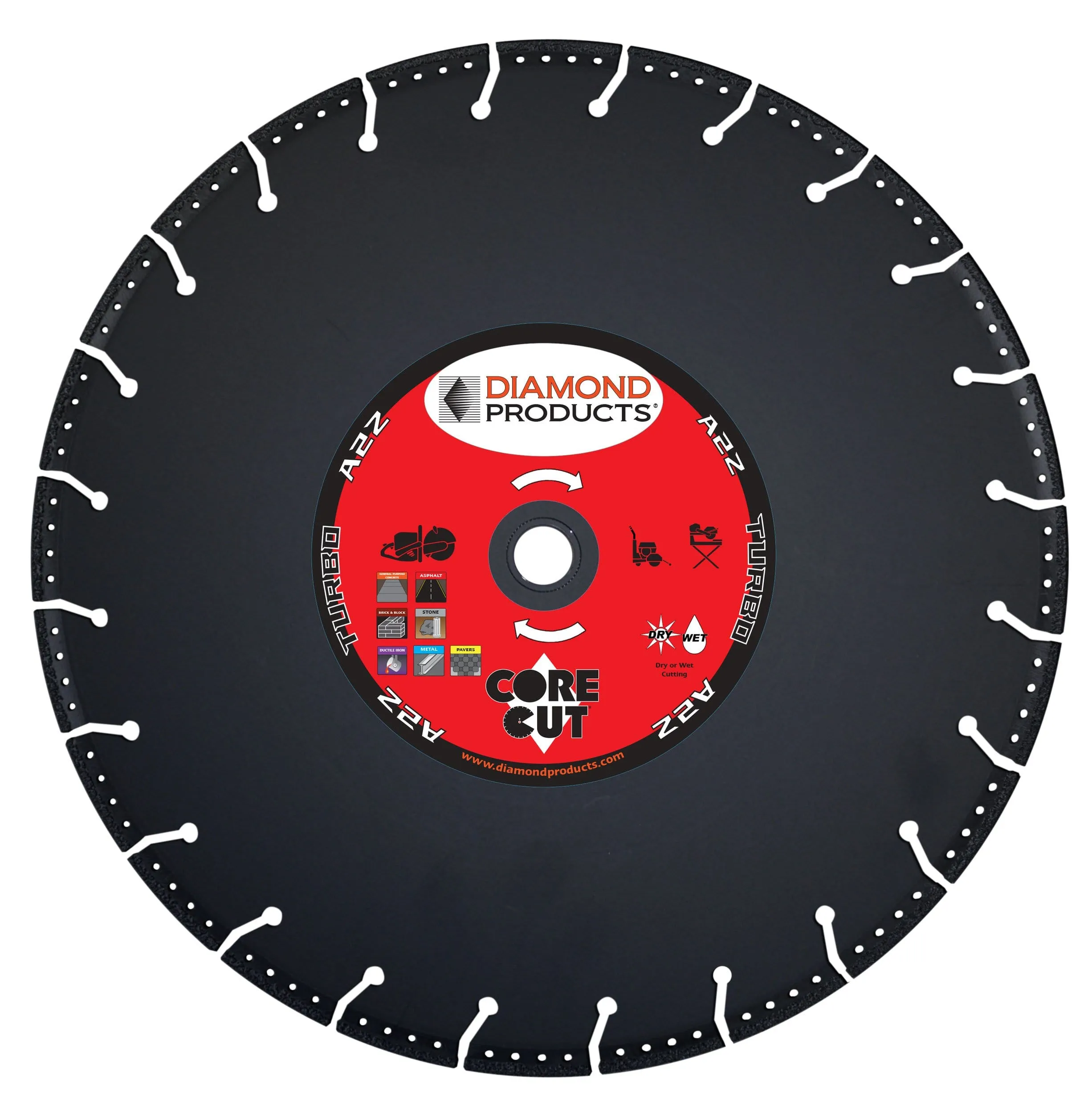 Rescue A2Z Vacuum Bonded High Speed Diamond Blade