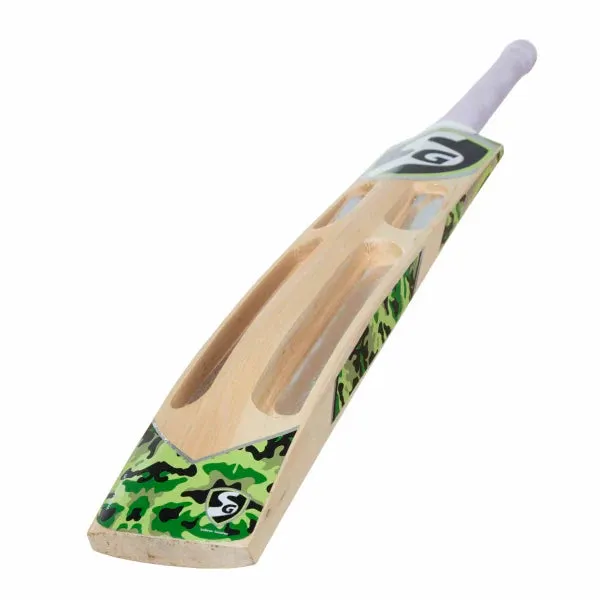 SG T-1400 Kashmir Willow Scoop Bat for Tennis Cricket Ball