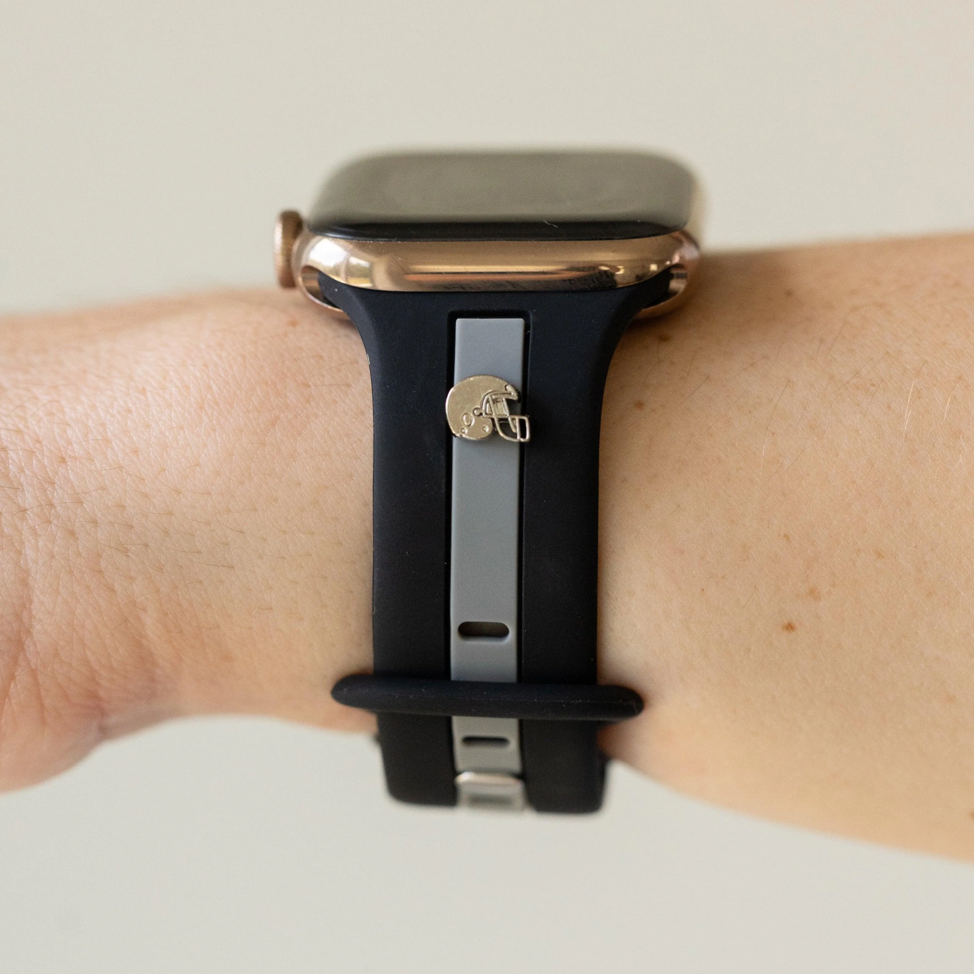 Skye Black & Gray Smart Watch Band