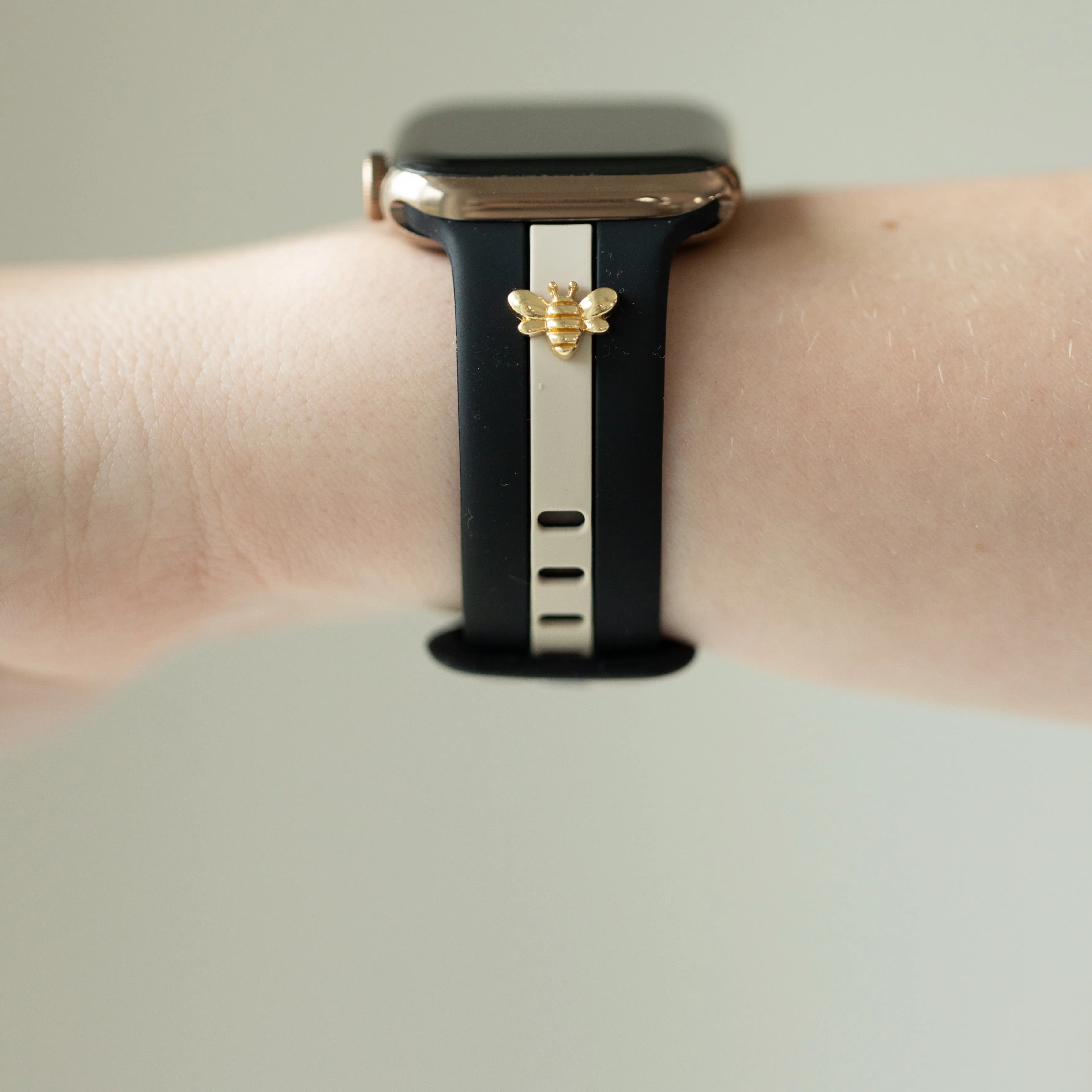 Skye Black & Nude Sand Smart Watch Band