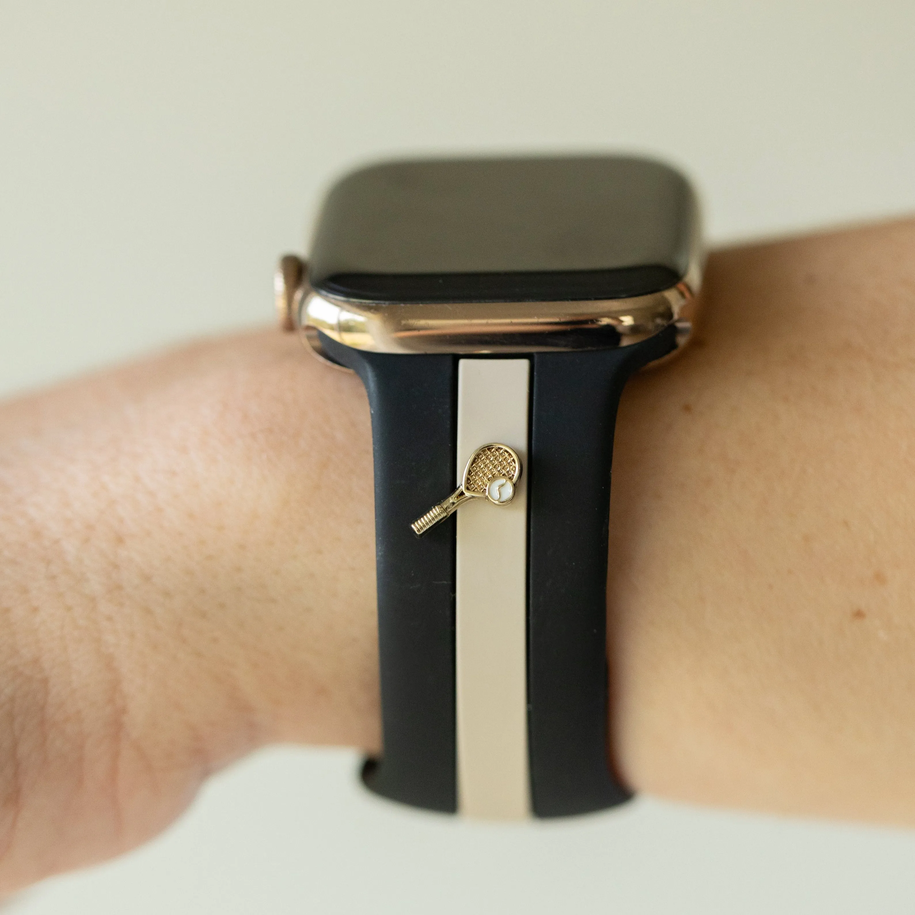 Skye Black & Nude Sand Smart Watch Band