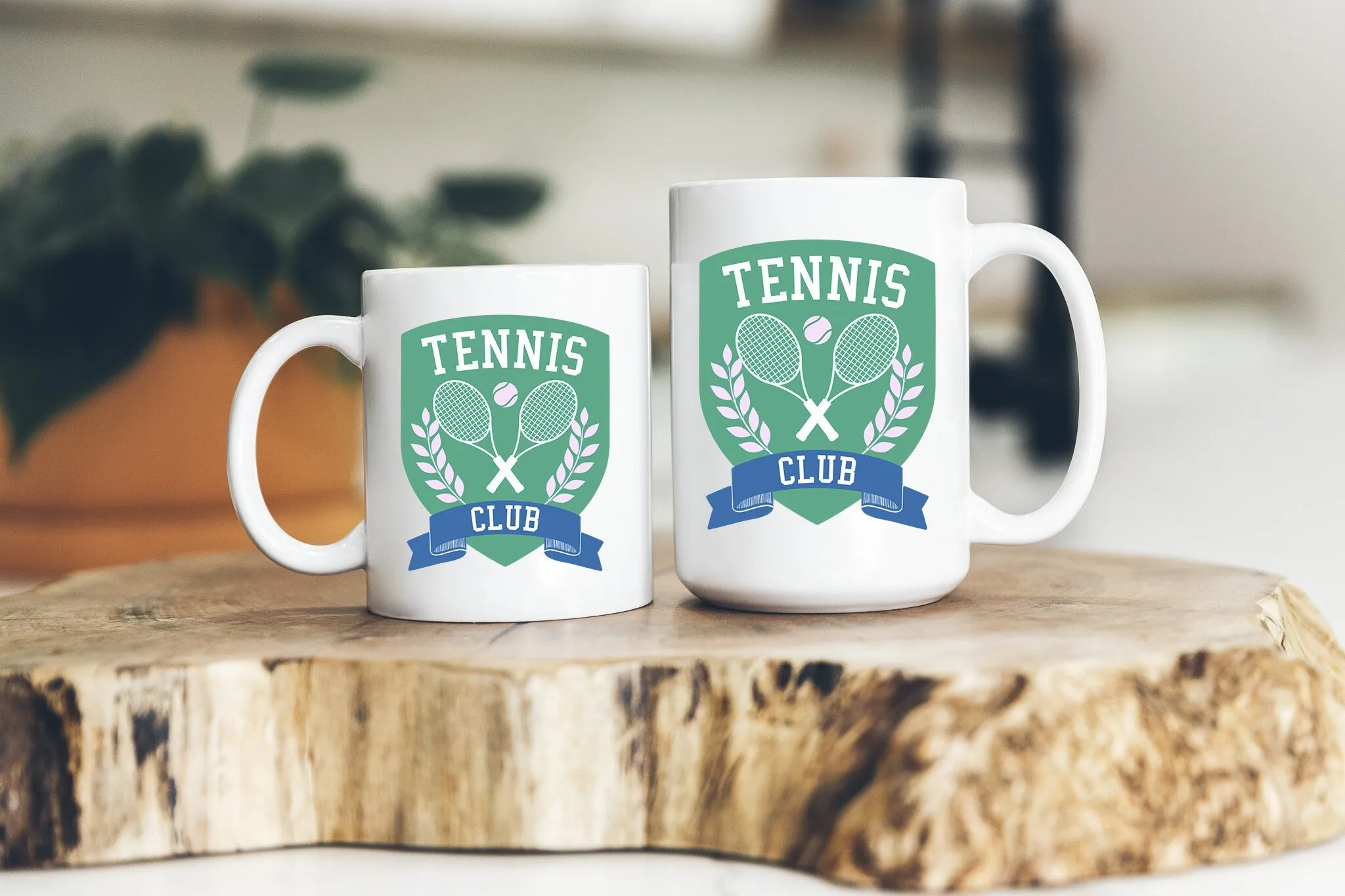 Tennis Club Mug Country Club Tennis Coffee Mug