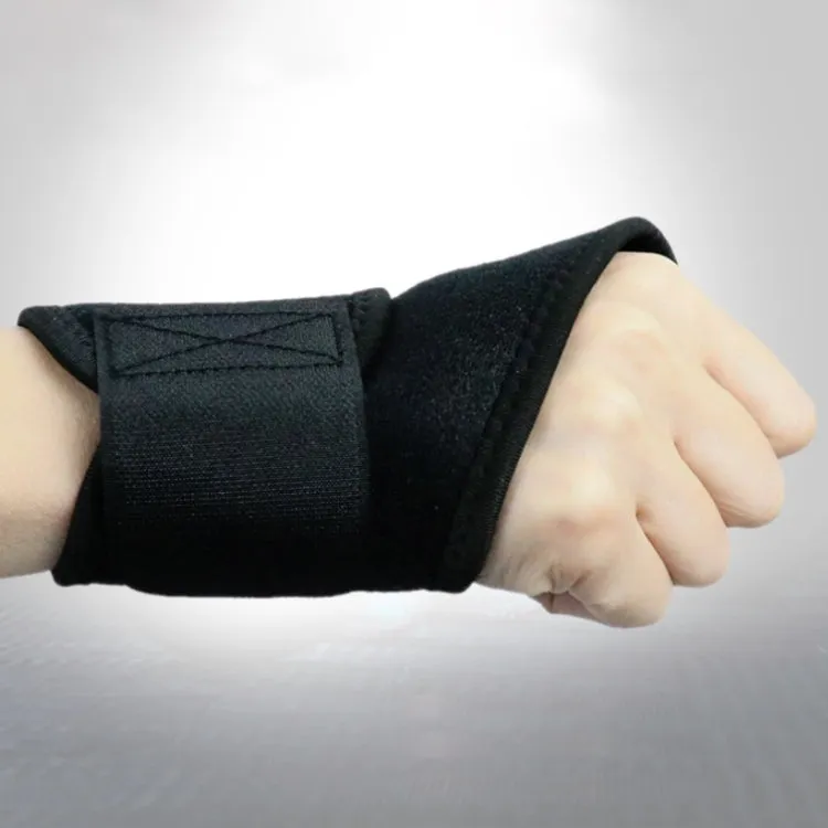 Thumb Wrap Sprain Protection Breathable Compression Bracer Sports Protective Gear, Size:One Size(Black)