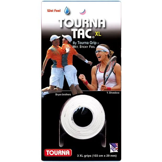 Tourna Tac Tennis Overgrip - 3 Pack