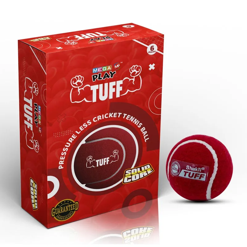 Tuff Cricket Tennis Ball | 6 balls in a pack