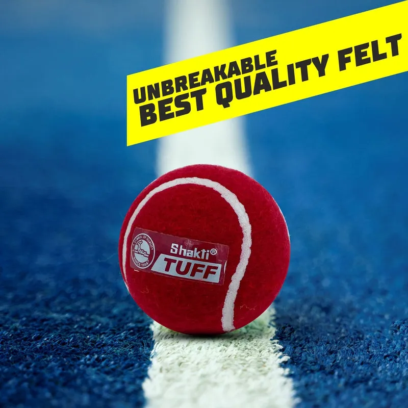 Tuff Cricket Tennis Ball | 6 balls in a pack