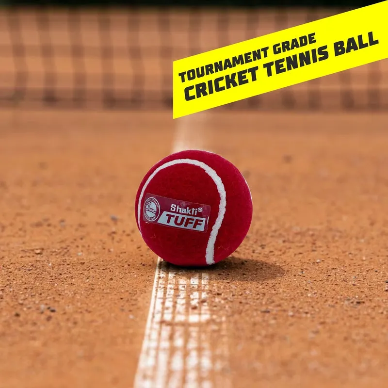 Tuff Cricket Tennis Ball | 6 balls in a pack