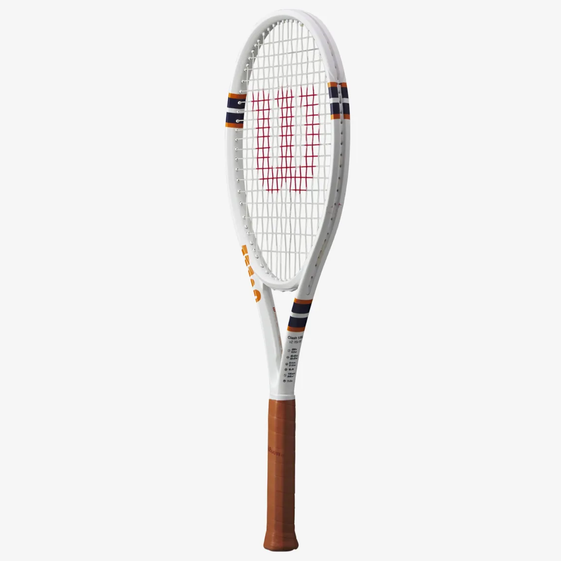 Wilson Clash 100L V2 Roland Garros 2023 Tennis Racket