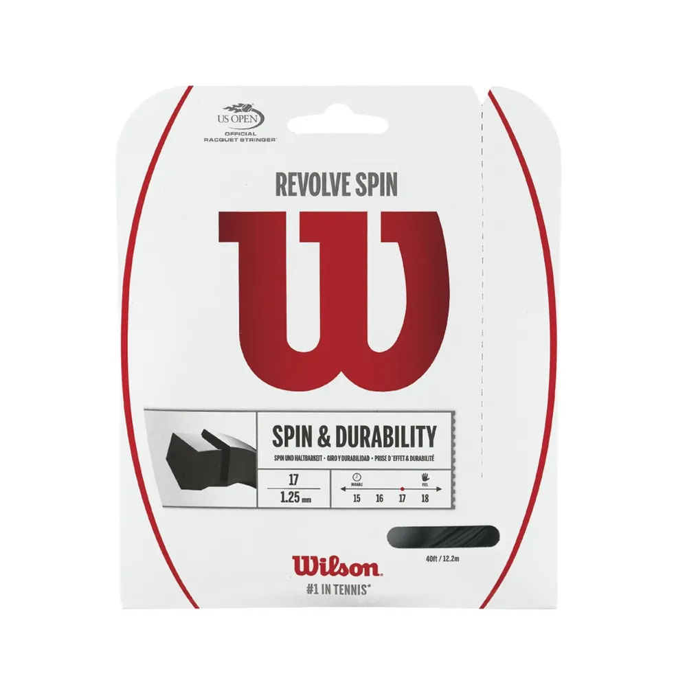 Wilson Revolve Spin 17 Pack - Black