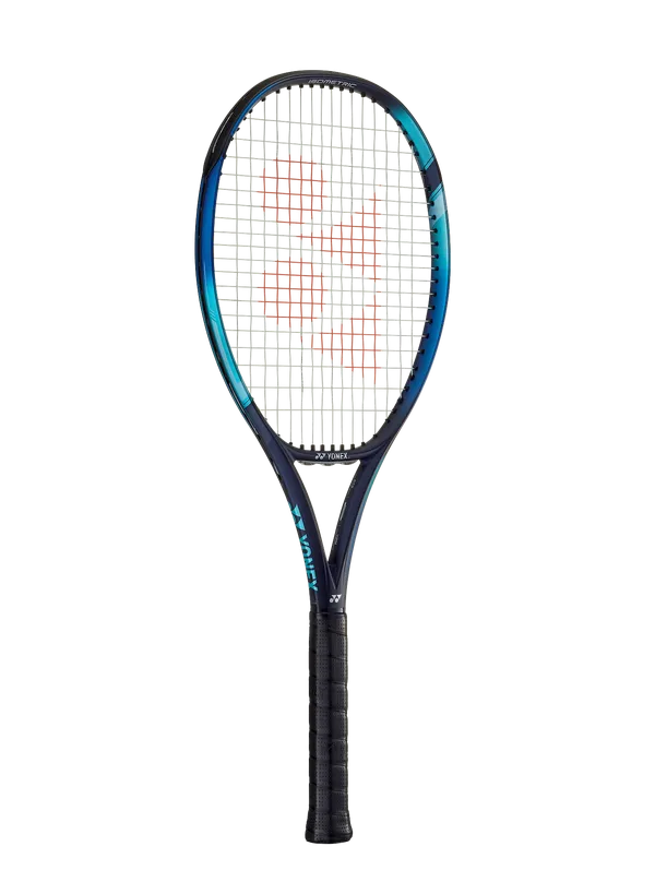 Yonex EZONE 100 (7th generation) 300G Unstrung Tennis Racket [Sky Blue]